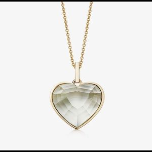 Rock + Raw Heart Talisman pendant